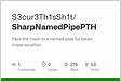 Named Pipe Pass-the-Hash S3cur3Th1sSh1t
